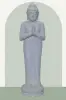 Product image 1 of the product “Standing Buddha made of Riverstone, position Namaskara , H. 125cm. ”